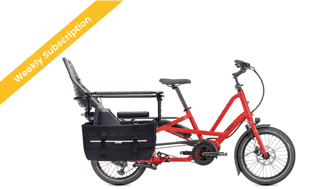 Weekly eBike Subscription - Quick Haul Long D9 Cargo Bike