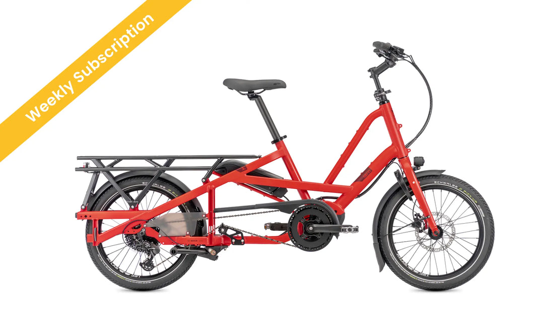 Weekly eBike Subscription - Quick Haul Long D9 Cargo Bike
