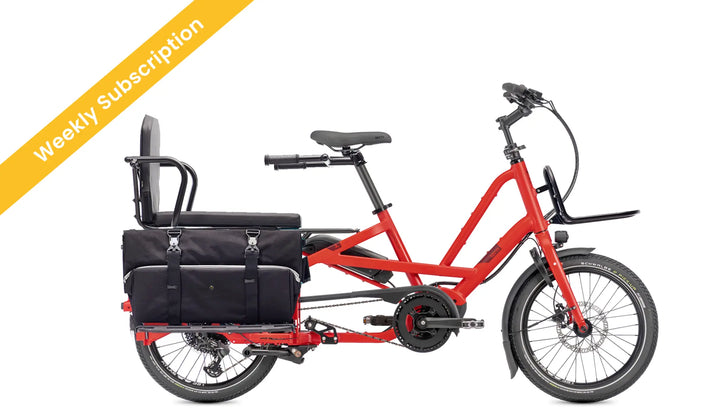 Weekly eBike Subscription - Quick Haul Long D9 Cargo Bike