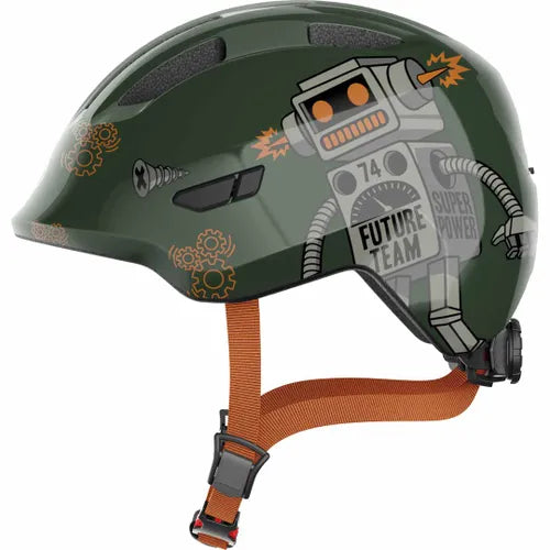 Abus Helmet - SMILEY 3.0 green robo Medium