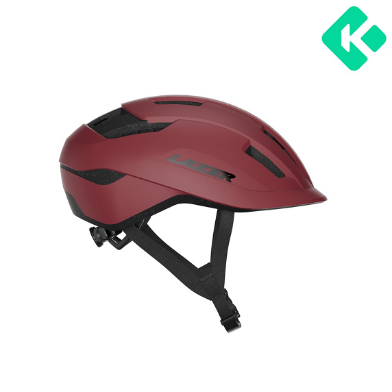 Lazer Helmet Compact KC CE-CPS Matte Garnet Red Uni 54-61cm +HC ECO