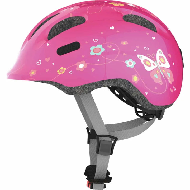 Abus Helmet - SMILEY 2.0, Medium, Pink Butterfly