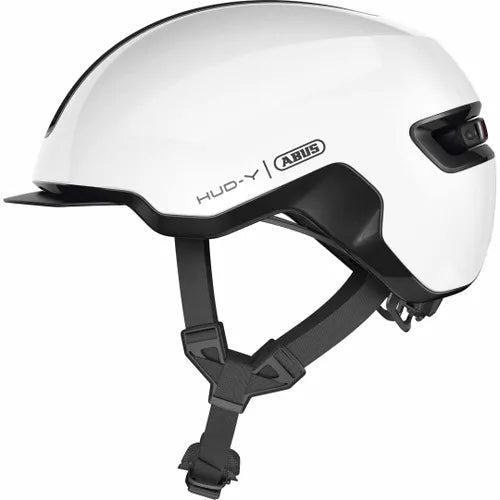 Abus Helmet - HUD-Y, Small, shiny white
