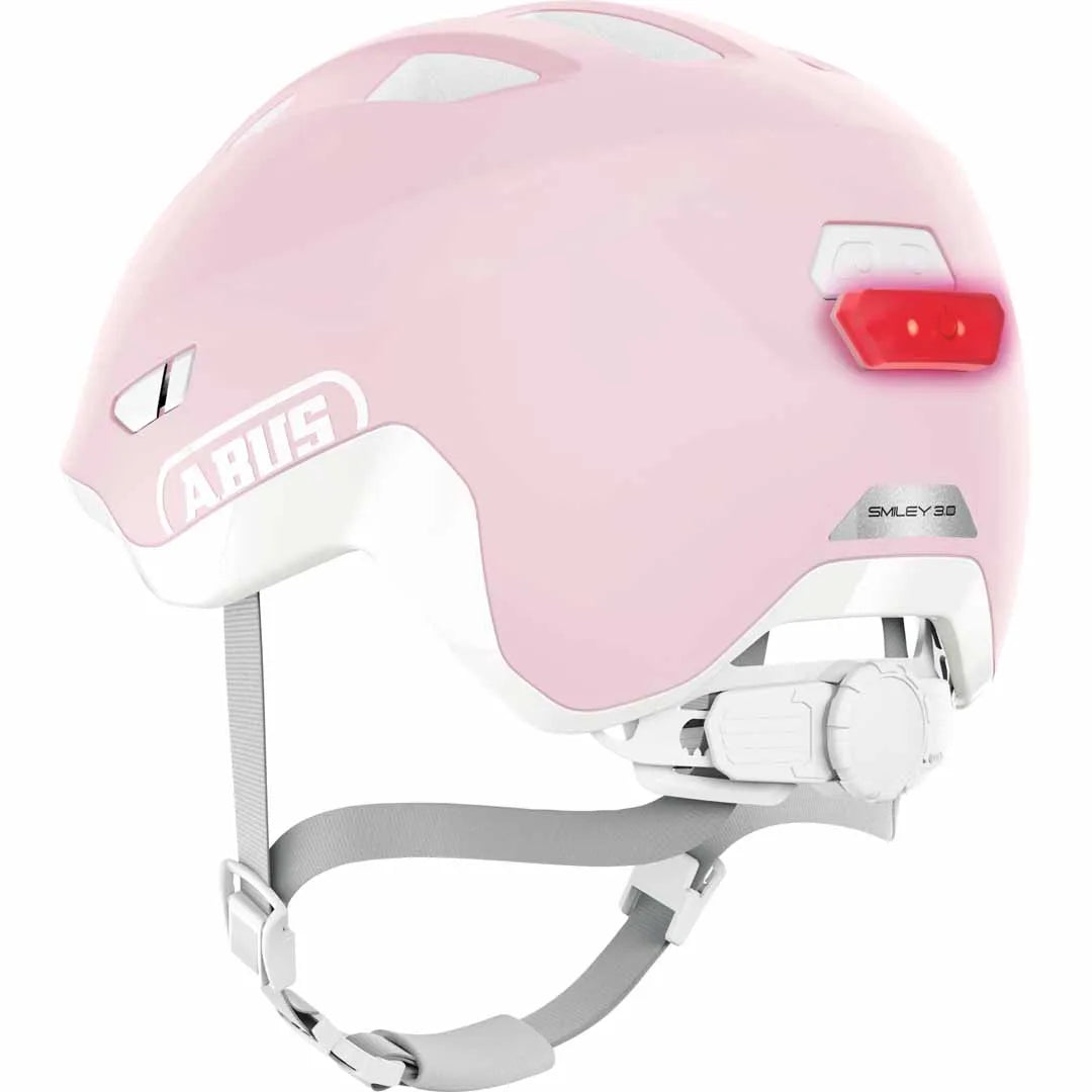Abus Helmet - SMILEY 3.0, Small, Pure rose, ACE LED
