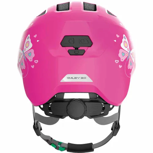 Abus Helmet - SMILEY 3.0, Medium, Pink Butterfly