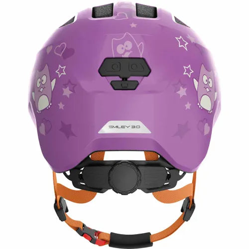 Abus Helmet - SMILEY 3.0, Medium, Purple star